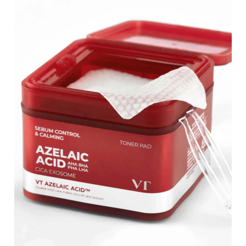 VT Cosmetics - *AZ Care* - Facial Toner Pads Azelaic Acid CICA Exosome