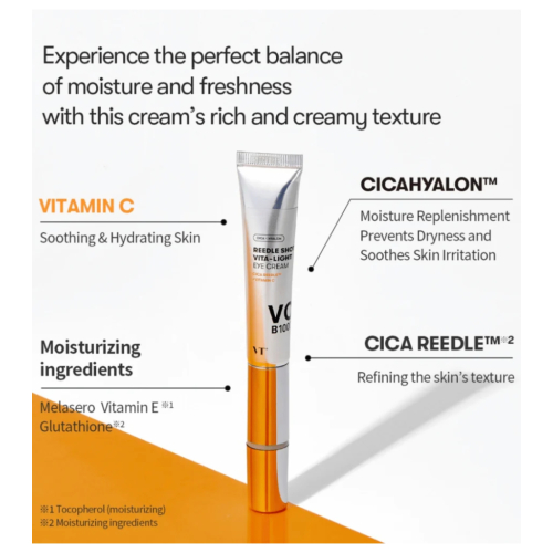 VT Cosmetics - Eye Contour Cream Reddle Shot Vita-Light