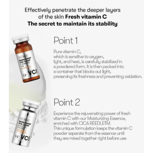 VT Cosmetics - Toning Essence Reedle Shot Vita-Light VC1000