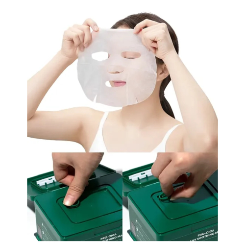 VT Cosmetics - Cica Daily Soothing Facial Mask Pack - 30 units