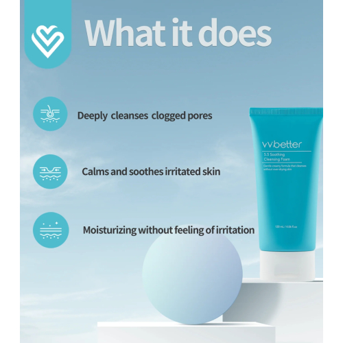 vvbetter - Cleansing Foam 5.5 Shooting