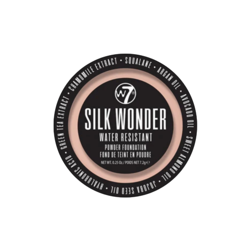 W7 - Powder Foundation Silk Wonder - Natural Beige