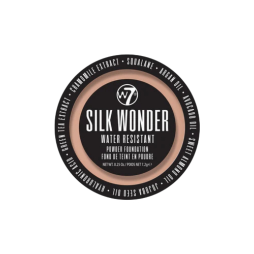 W7 - Powder Foundation Silk Wonder - Warm Beige