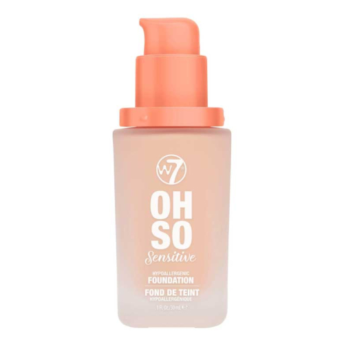 W7 - *Oh So Sensitive* - Hypoallergenic foundation - Natural Beige