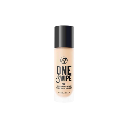 W7 - One Swipe 2 in 1 Foundation and Concealer - Buff
