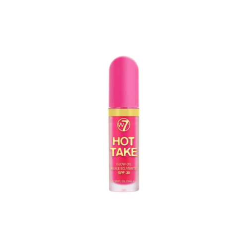 W7 Cosmetics - *Hot Take* - Lip oil with SPF30 - Pink