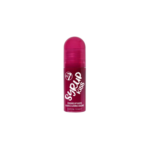 W7 Cosmetics - Lip Gloss Syrup Kiss Colour - Plum Drop