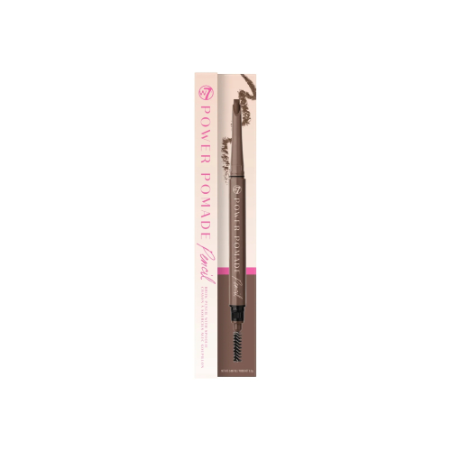 W7 Cosmetics - Double eyebrow pencil Power Pomade - Brown