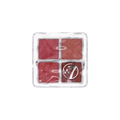 W7 Cosmetics - Blush Palette Blur It - Rose Veil