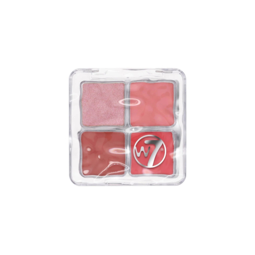 W7 Cosmetics - Blush Palette Blur It - Spiced Nectar