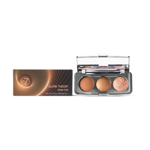 W7 Cosmetics - Face Palette Glow Theory - Solar Edit