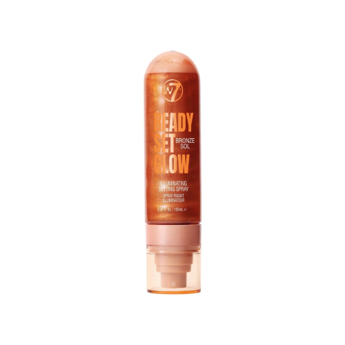 W7 Cosmetics - Makeup setting spray Ready, Set, Glow - Bronze Sol