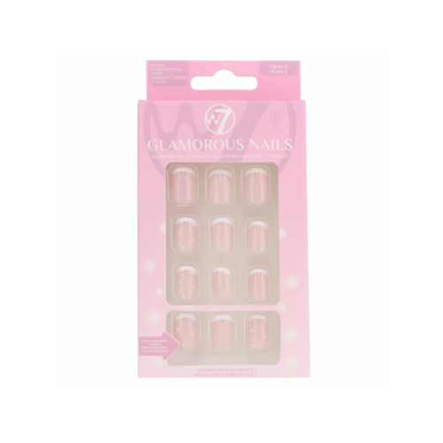 W7 Cosmetics - Fake nails Glamorous Nails - French Pearls