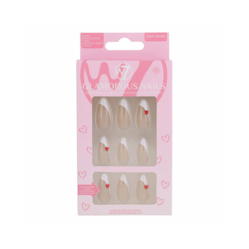 W7 Cosmetics - Fake nails Glamorous Nails - Sweet-Heart