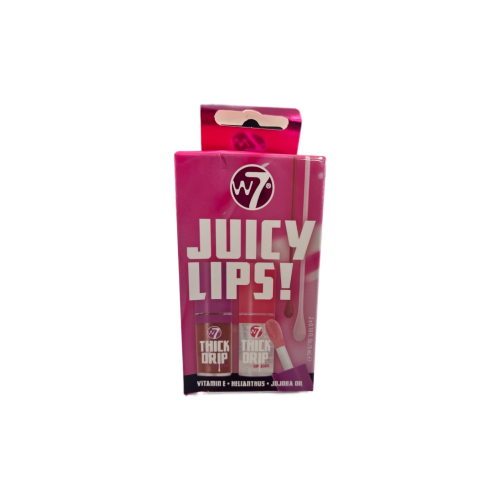 W7 - Lip Gloss Duo Juicy Lips! - Spotlight + In the Clear