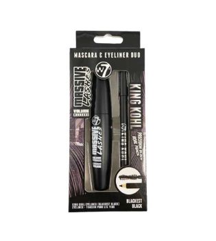 W7 - Duo of mascara Massive Lashes and liner King Kohl
