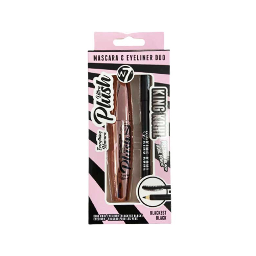 W7 - Mascara Ultra Plush & Liner Duo King Kohl