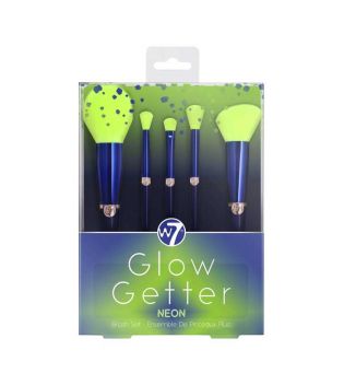 W7 - *Glow Getter* - Brush Set Neon