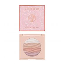 W7 - Highlighter and powder blush Afterglow