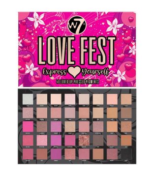 W7 - Pressed Pigment Palette Love Fest