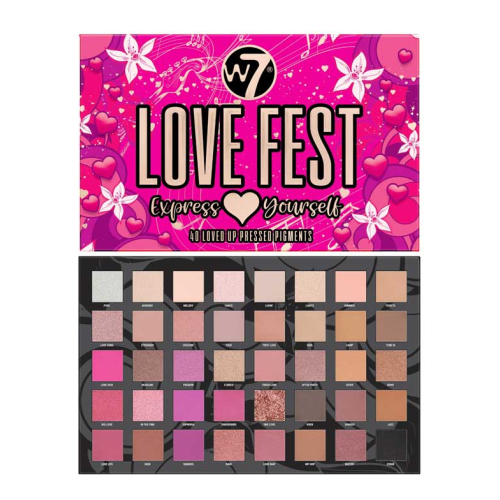W7 - Pressed Pigment Palette Love Fest