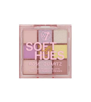 W7 - Pressed Pigment Palette Soft Hues - Rose Quartz