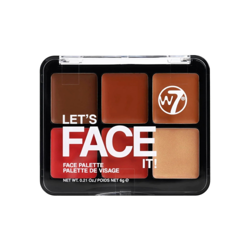 W7 - Cream Face Palette Lets face it! - Desert Glow