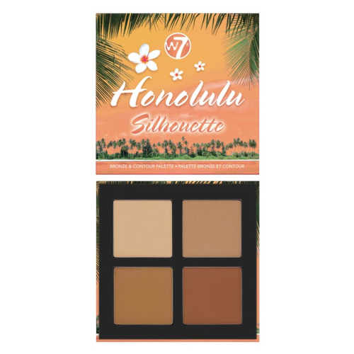 W7 - Face Palette Honolulu Silhouette