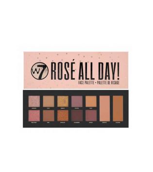 W7 - Face & Eye Palette - Rose All Day