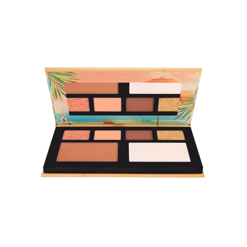 W7 - Face and Eyeshadow Palette Tropical Escape - Light-Medium