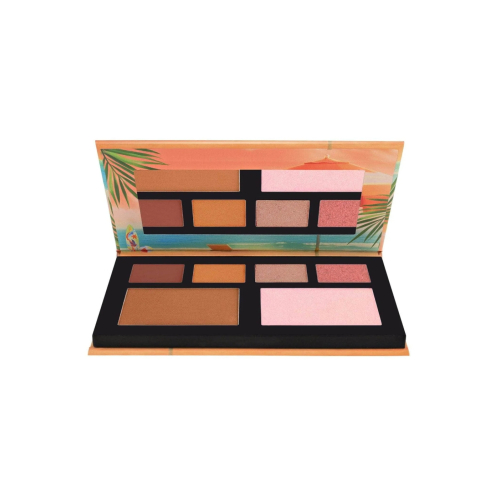 W7 - Face and Eyeshadow Palette Tropical Escape - Medium-Deep