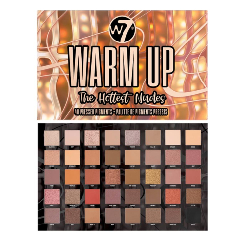 W7 - Warm Up Eyeshadow Palette