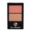 W7 - Dual blush palette - 01