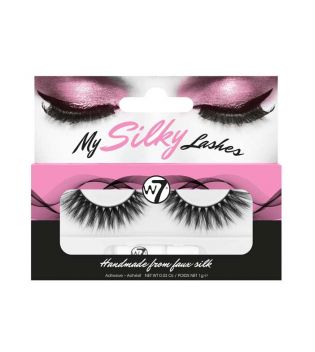 W7 - False eyelashes My Silky Lashes - SL33