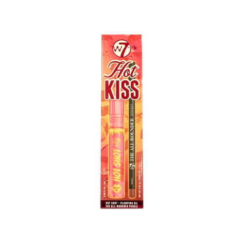 W7 - Lipstick and Lip Gloss Set Hot Kiss