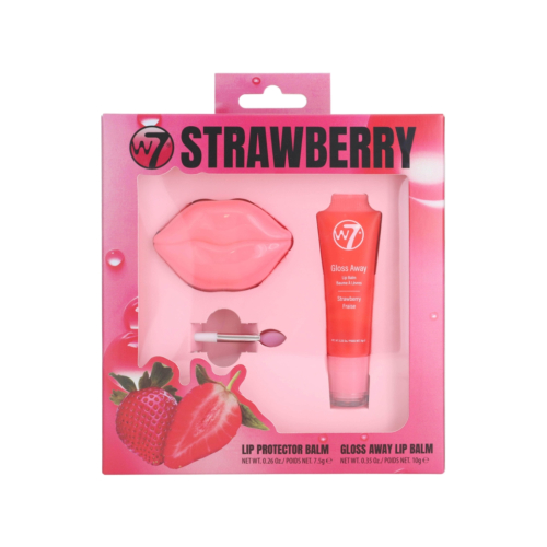 W7 - Lip care set - Strawberry