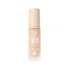 W7 - *Snow Flawless* - Foundation Miracle Moisture - Natural Beige
