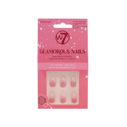 W7 - False nails Glamorous Nails - Aurora Rose