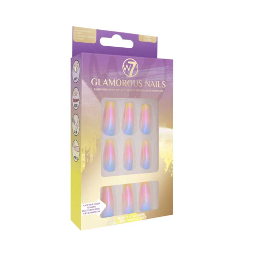 W7 - False Nails Glamorous Nails - Candy Gloss