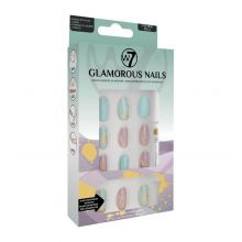 W7 - Glamorous Nails Artificial Nails - Catching Feels