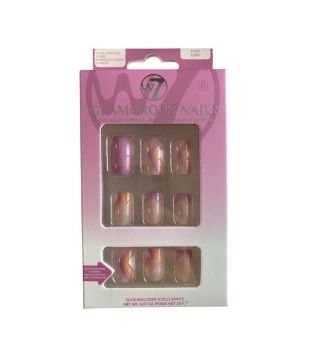 W7 - Glamorous Nails Artificial Nails - Easy Livin'