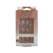 W7 - Glamorous Nails Artificial Nails - Iced Tea