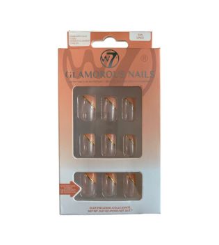 W7 - Glamorous Nails Artificial Nails - Tan Lines