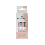 W7 - False Nails Pre-Glued Nails - Just Pink