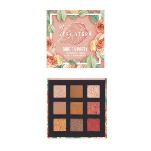 W7 - *Very Vegan* - Pressed Pigment Palette - Garden Party