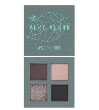 W7 - *Very Vegan* - Eyeshadow Palette - Wild and Free