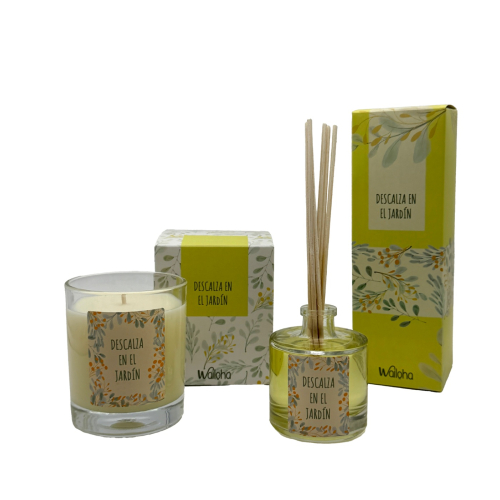 Wailoha - Scented Candle Descalza en el Jardín