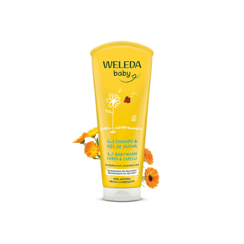 Weleda - Baby shampoo and body wash - Calendula