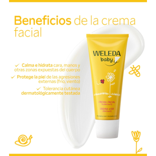 Weleda - Baby face cream - Calendula