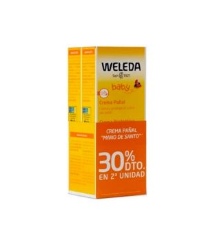 Weleda - Pack of 2 calendula diaper cream Baby